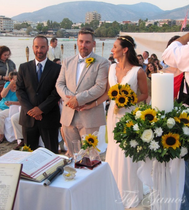 Vintage Γάμος σε παραλία | Rapha & John