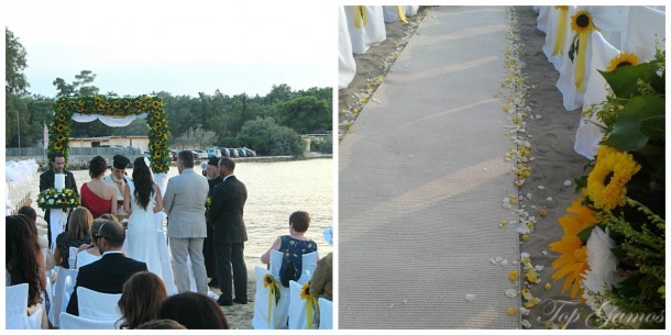 Vintage Γάμος σε παραλία | Rapha & John