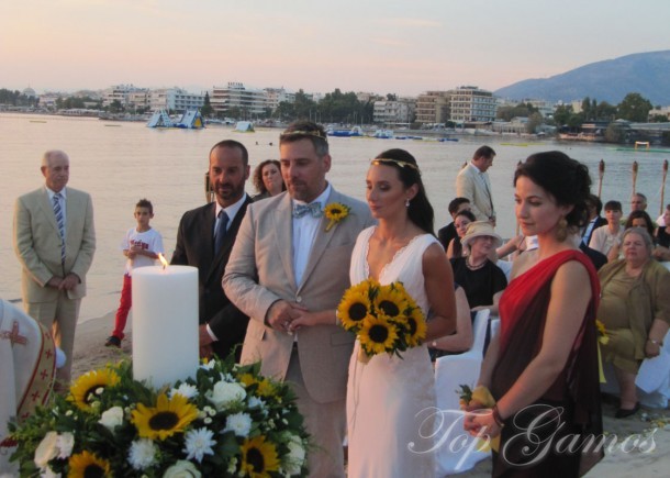 Vintage Γάμος σε παραλία | Rapha & John