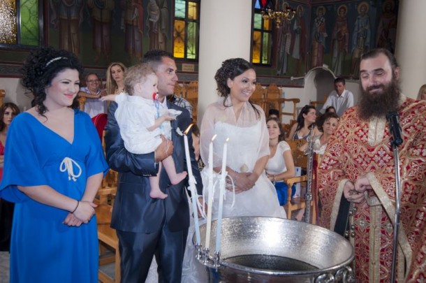 Γάμος και βάπτιση μαζί! | Γιώργος & Γεωργία & Δημήτρης