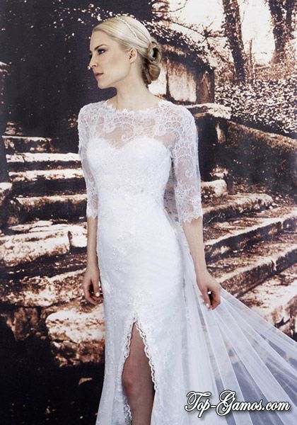 Νυφικά με μανίκι