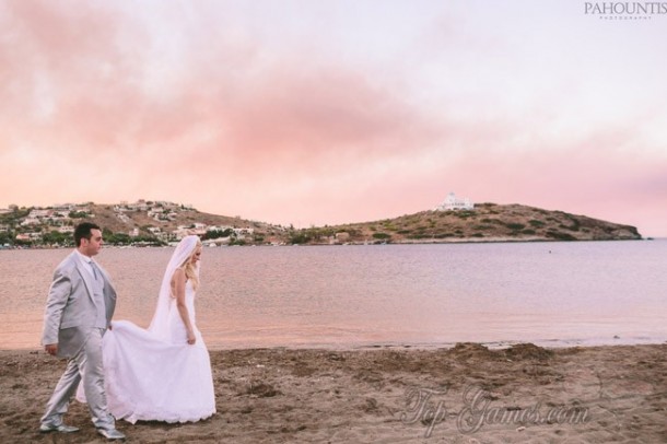 Παραμυθένιος γάμος δίπλα στη θάλασσα | Χριστιάνα & Γιάννης