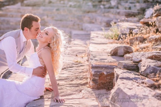 Παραμυθένιος γάμος δίπλα στη θάλασσα | Χριστιάνα & Γιάννης