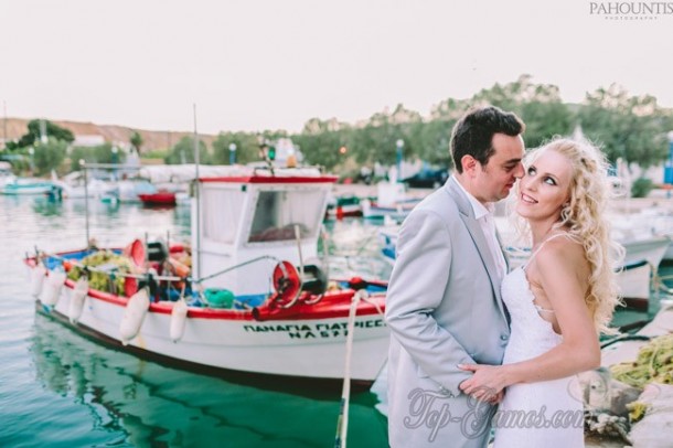 Παραμυθένιος γάμος δίπλα στη θάλασσα | Χριστιάνα & Γιάννης