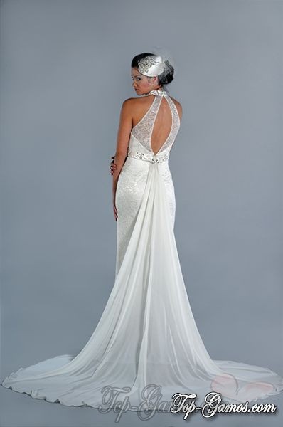 Νυφικά με ανοιχτή πλάτη