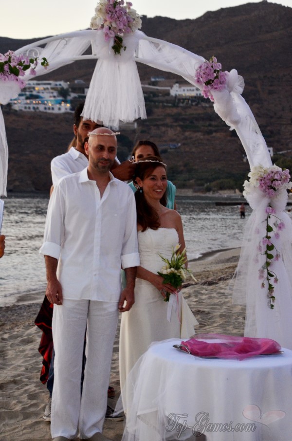 Γάμος σε παραλία στην Αμοργό | Άννα και Βασίλης