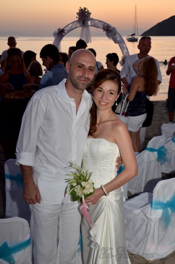Γάμος σε παραλία στην Αμοργό | Άννα και Βασίλης