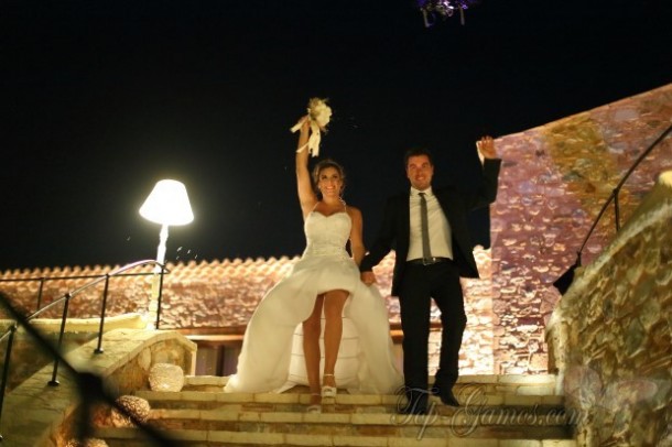 Γάμος σαν παραμύθι σε πύργο| Πηνελόπη & Βαγγέλης