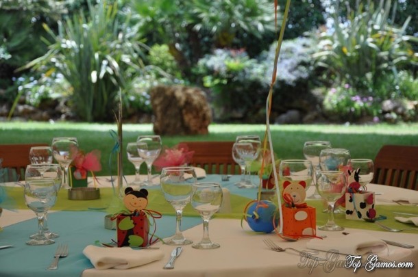 Δεξίωση βάπτισης σε κτήμα