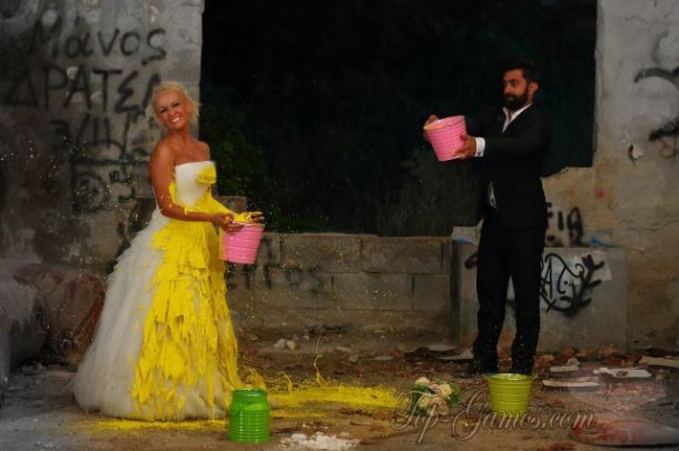 Ένας γάμος με πολύ χρώμα! | Αρετή & Αβραάμ