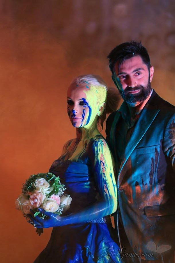 Ένας γάμος με πολύ χρώμα! | Αρετή & Αβραάμ