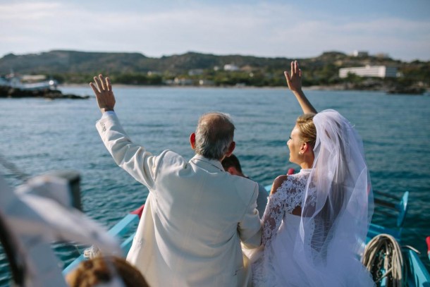 Γάμος στην Κω πάνω σε βραχονησίδα | Κωνσταντίνος & Χρυσάνθη
