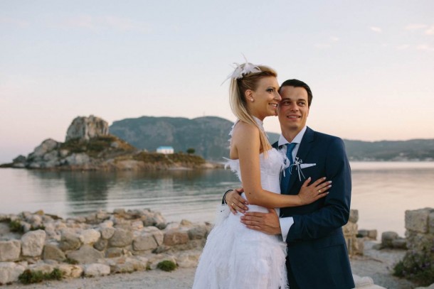 Γάμος στην Κω πάνω σε βραχονησίδα | Κωνσταντίνος & Χρυσάνθη