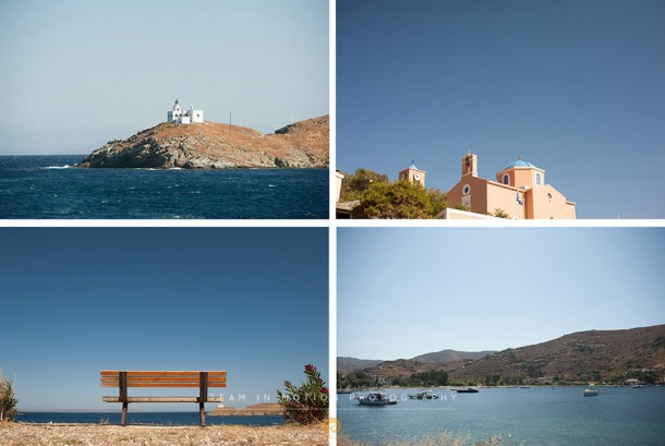 Γάμος στην Κέα σε λευκό και μπλε | Γεράσιμος & Κωνσταντίνα