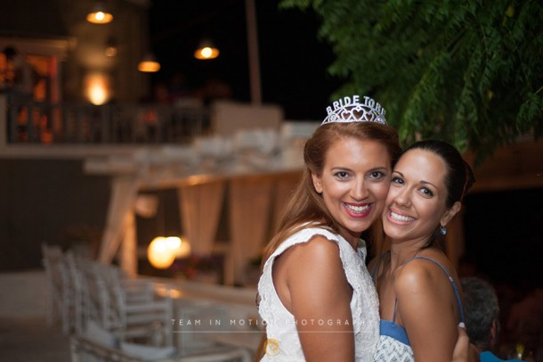 Γάμος στην Κέα σε λευκό και μπλε | Γεράσιμος & Κωνσταντίνα