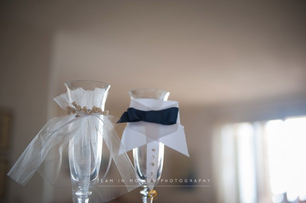 Γάμος στην Κέα σε λευκό και μπλε | Γεράσιμος & Κωνσταντίνα