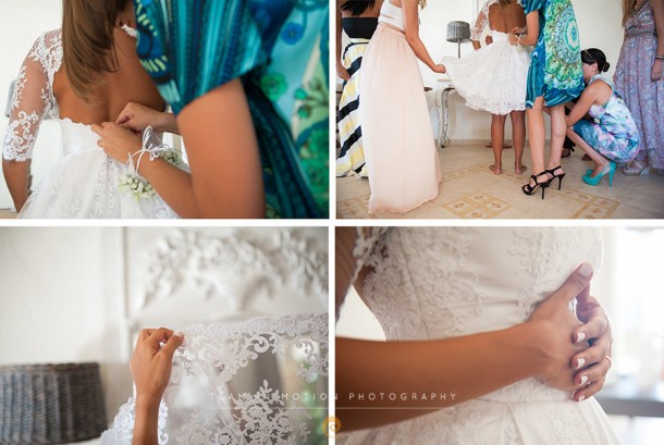 Γάμος στην Κέα σε λευκό και μπλε | Γεράσιμος & Κωνσταντίνα