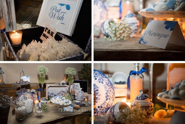 Γάμος στην Κέα σε λευκό και μπλε | Γεράσιμος & Κωνσταντίνα