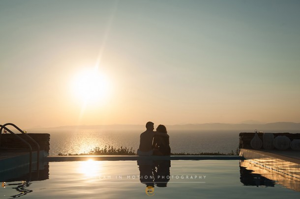 Γάμος στην Κέα σε λευκό και μπλε | Γεράσιμος & Κωνσταντίνα