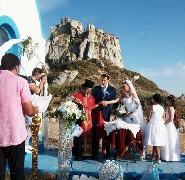 Γάμος στην Κω πάνω σε βραχονησίδα | Κωνσταντίνος & Χρυσάνθη