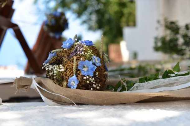 Ρομαντικός γάμος στο Βραχάτι Κορινθίας | Κατερίνα  & Σταύρος