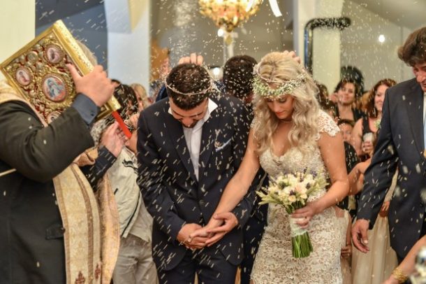 Ρομαντικός γάμος στο Βραχάτι Κορινθίας | Κατερίνα  & Σταύρος