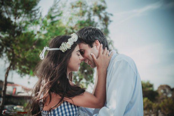 Γάμος στη θάλασσα από έρωτα κεραυνοβόλο! | Σεμίνα & Σπύρος