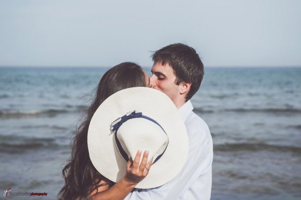 Γάμος στη θάλασσα από έρωτα κεραυνοβόλο! | Σεμίνα & Σπύρος