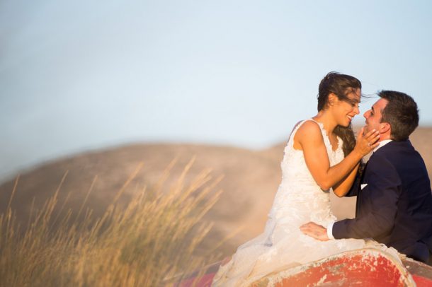 Γάμος στη θάλασσα από έρωτα κεραυνοβόλο! | Σεμίνα & Σπύρος