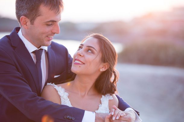 Γάμος στη θάλασσα από έρωτα κεραυνοβόλο! | Σεμίνα & Σπύρος