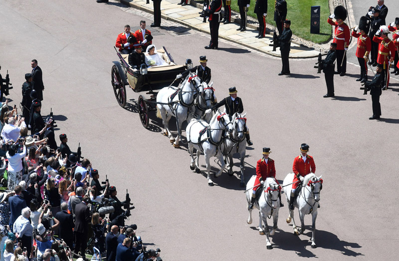 Ο βασιλικός γάμος του Πρίγκιπα Χάρι & της Μέγκαν Μάρκλ